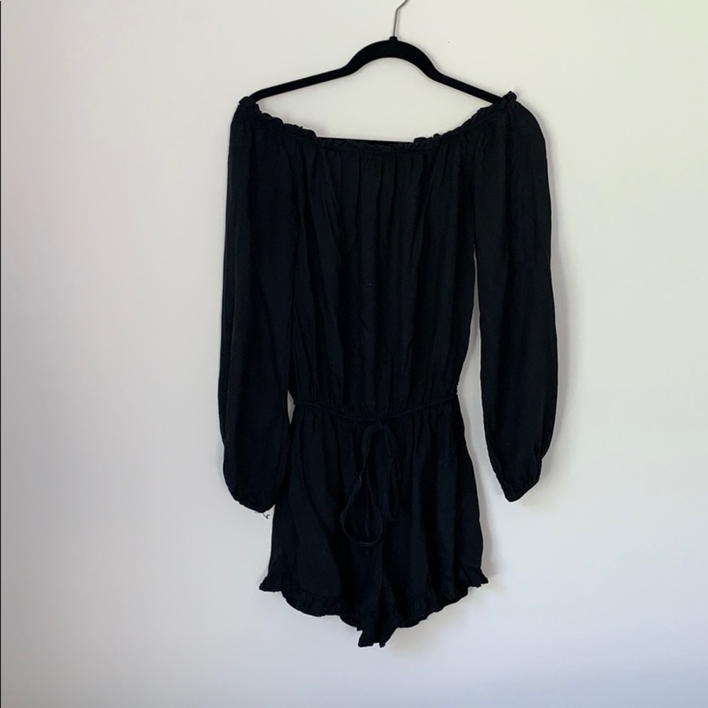 Black mini Brandy Melville Romper